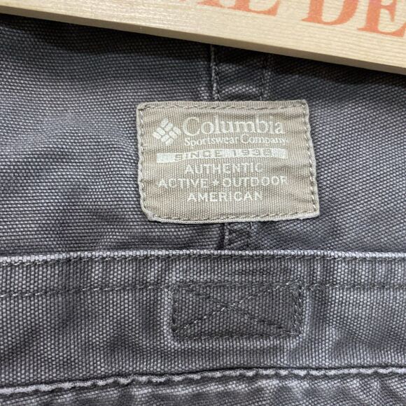 Columbia Pants Men’s Size 35 Grey Chino work outdoor pants - Picture 14 of 14